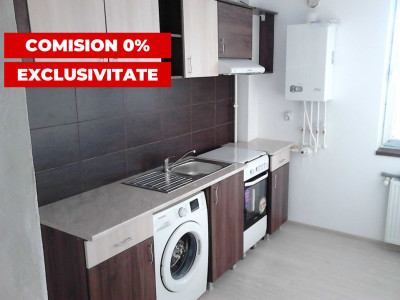 Apartament de 3 camere, decomandat, 64 mp., gradina, zona Restaurant Regal