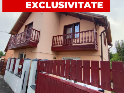 Casă individuala, decomandată, 4 camere, 121mp., teren 134 mp., zona Micro 1