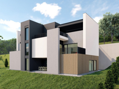 Casă /duplex, 4 camere, 160 mp., teren 500 mp., zona Valea Garbaului
