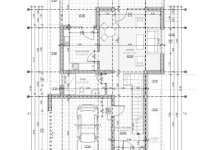 Casă/duplex, 4 camere, 150 mp., teren 700 mp., zona Chinteni
