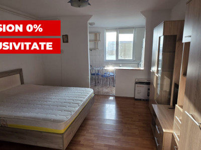 Garsoniera, mobilată si utilată, 27.27 mp., zona Materna