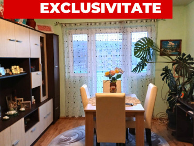 Apartament de 3 camere, decomandat, 60 mp., zona Aghireșu Fabrici
